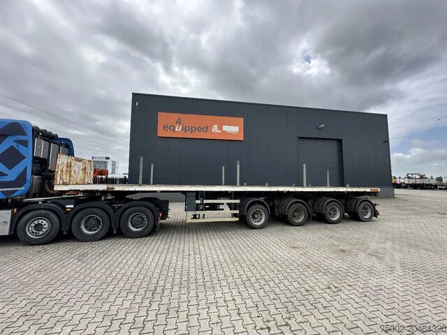  Nooteboom OVB-73-04, 73 tons 4-axle Ballast trailer, 3 hy...
