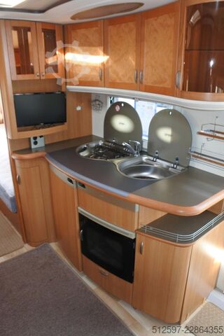 Caravan HOBBY Prestige 540 UL Mover, SAT-/TV, Sonnensegel