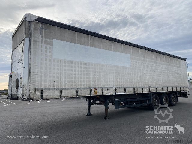 Open semitrailer with tarp Schmitz Cargobull Semitrailer Curtainsider Standard