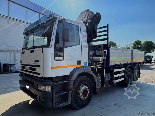 Truck mounted crane IVECO EUROTECH 260 E 35