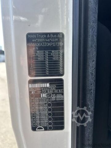 Štandardný ťahač MAN TGX 18.460 XLX INTARDER,  STANDKLIMA