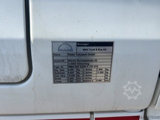 Štandardný ťahač MAN TGX 18.460 XLX INTARDER,  STANDKLIMA