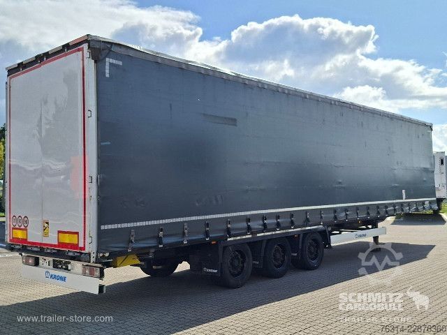 Otvorena poluprikolica sa ceradom Krone Curtainsider Mega