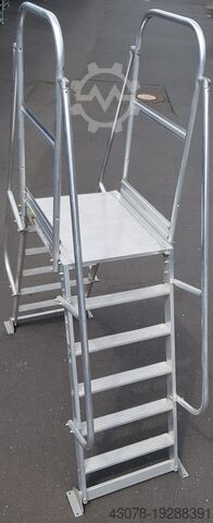 Maschinenübergang mit Podest / Brücke Munk Günzburger Steigtechnik Munk Günzburger Steigtechnik 303406 1900-750-2500