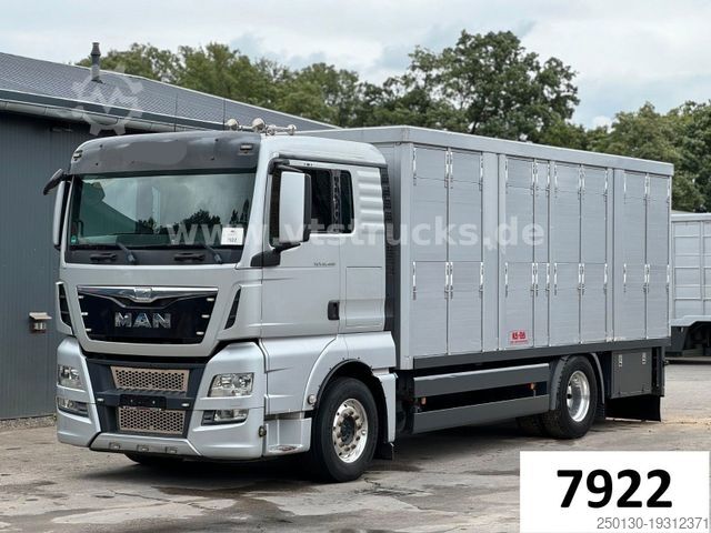 Tovorni avtomobil za prevoz živine MAN TGX 18.400 Retarder Voll/Luft KA-BA 1.Stock ALU