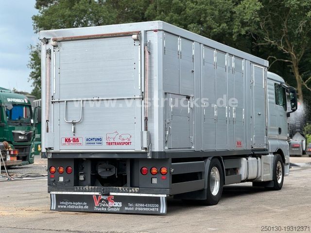 Tovorni avtomobil za prevoz živine MAN TGX 18.400 Retarder Voll/Luft KA-BA 1.Stock ALU