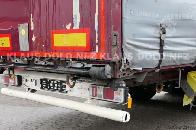 مقطورة نصفية مفتوحة مع قماش مشمع KRONE SD Pritsche Plane XL MegaLiner Edscha Bordwände