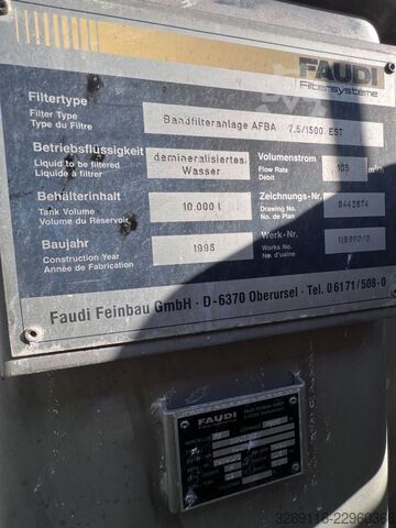 Sistema de filtrado FAUDI AFB-EST