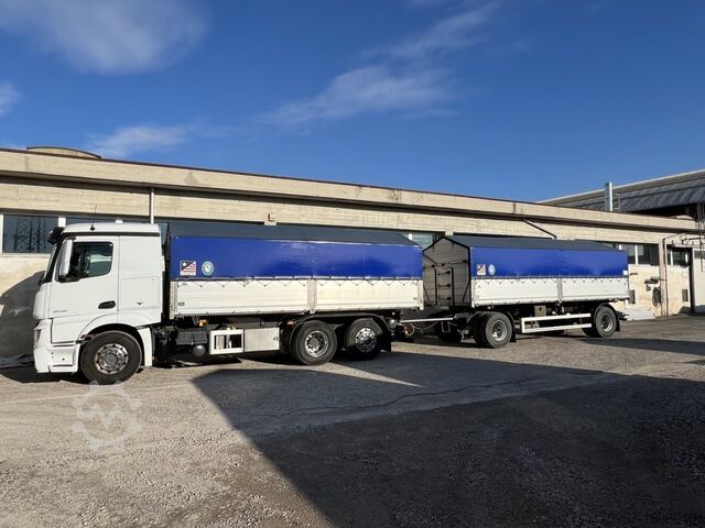 тристранен самосвал Mercedes-Benz Actros 2545