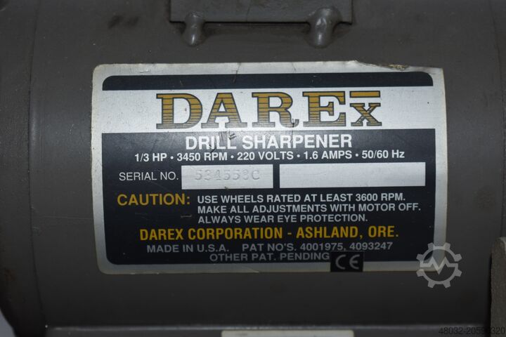 Gręžimo šlifavimo staklės DAREX Bohrerschleifmaschine 1/3 HP Typ M-5