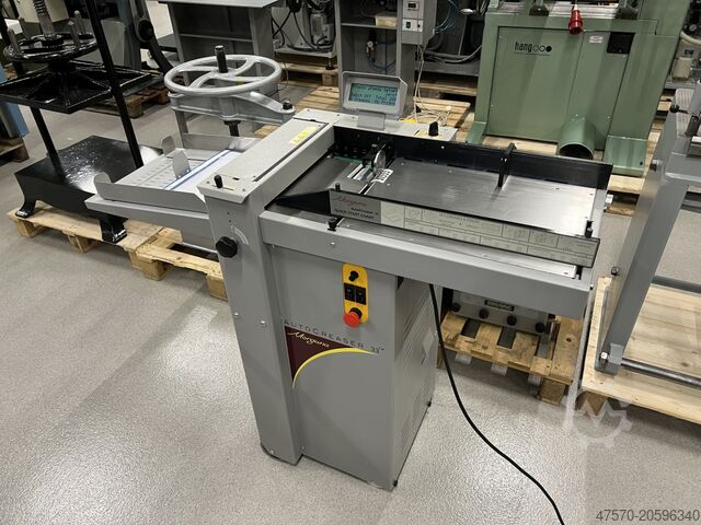 Kanal açma ve delme makinesi Automatic creaser Morgana Autocreaser 33