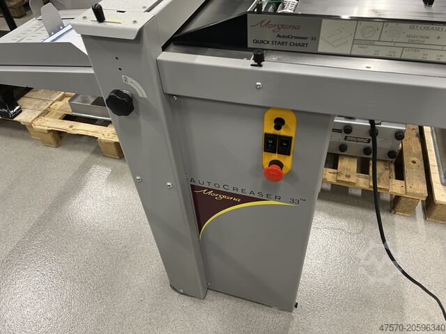 Kanal açma ve delme makinesi Automatic creaser Morgana Autocreaser 33