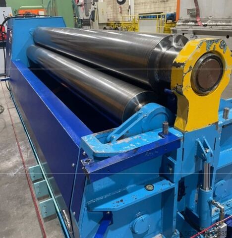 Máquina de dobrar redonda de três rolos hidráulica MG 3100 x 16/12 mm
