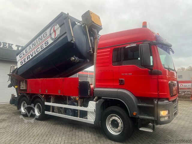 Veículo de aspiração MAN TGS 33.360 6x4 Wicom Vacüm and high pressure tr...