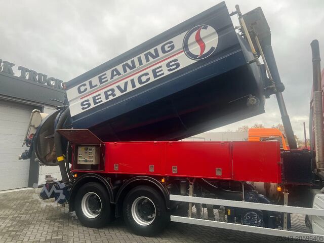 Veículo de aspiração MAN TGS 33.360 6x4 Wicom Vacüm and high pressure tr...