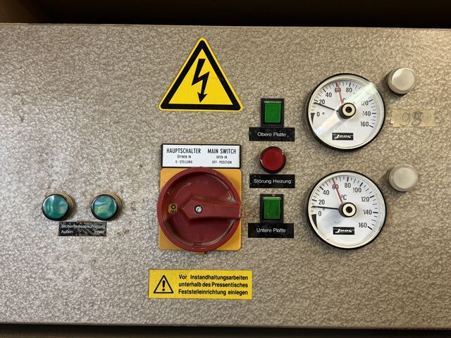 Presse à placage Joos HP 70