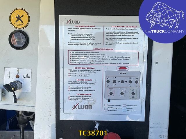 Platforma de ridicare Renault Master tronqué