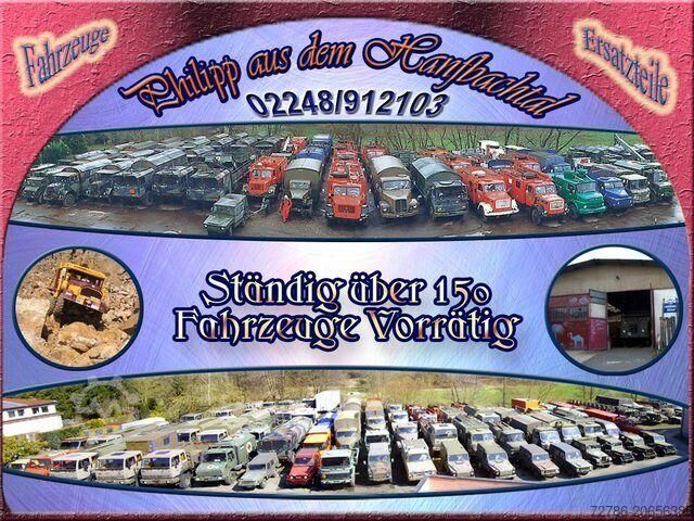 Khác Other Feuerwehr Anhanger aus Holz von 1930