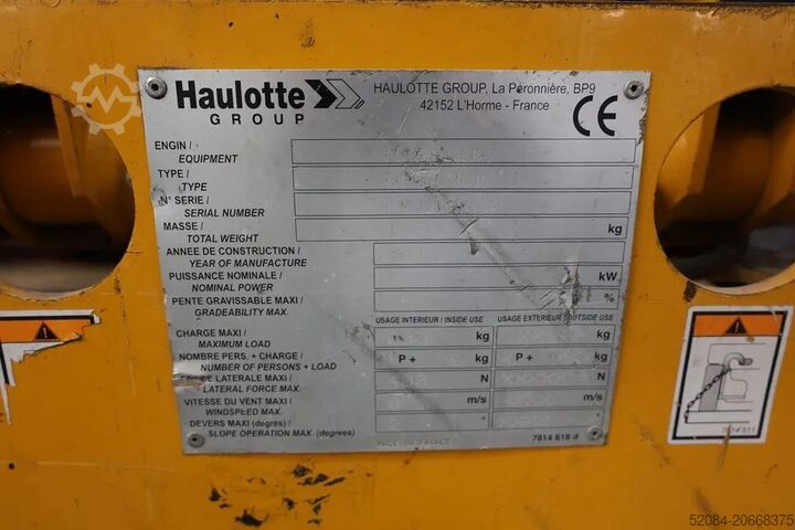 Plataforma elevadora de tijera OTIMUM 8 Haulotte OTIMUM 8