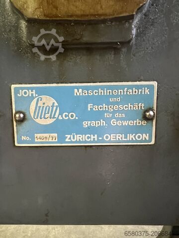 Håndpresse 52 x 68 cm Gietz No.1469/77