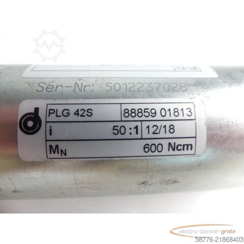 Besturingsunit Dunkermotoren GR42x40 SNR: 88427 06301 + PLS 42S SN: 5012237028 - ungebr.! -