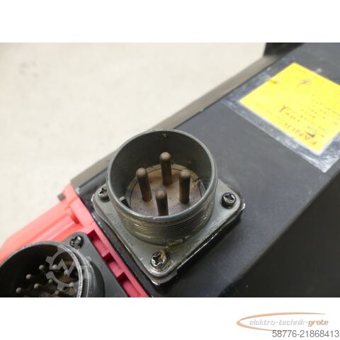  Fanuc 10S A06B-0315-B033 AC Servo Motor SN: F-985271 --