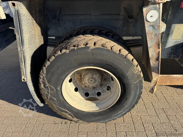 Nosturilla varustettu kippivaunu Renault Midlum 270 **TIPPER+FASSI CRANE-FRENCH TRUCK**