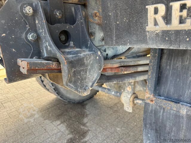 Nosturilla varustettu kippivaunu Renault Midlum 270 **TIPPER+FASSI CRANE-FRENCH TRUCK**