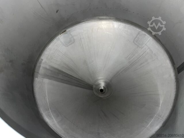 1 370 litran Stainless Services Ltd 316L ruostumattomasta teräksestä valmistettu pystyvarastosäiliö. STAINLESS SERVICES LTD. 1,370 Litre