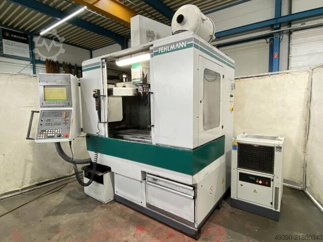 CNC dik işleme merkezi, VMC, BAZ, freze makinesi, frezeleme, freze merkezi FEHLMANN PICOMAX 60