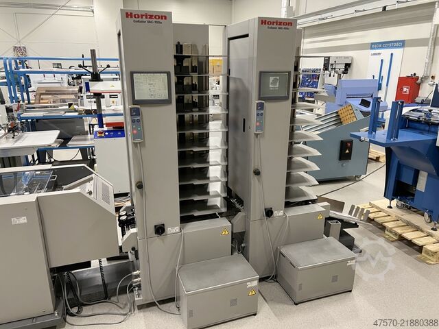 صانع الكتيبات Horizon VAC-100a + VAC-100c + SPF-20A + FC-20A Booklet Maker