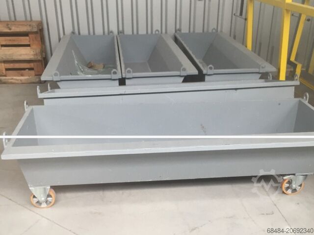 Kontejner za stakleni cullet, dug, nizak, 1000 kg GMI Cullet Container long low 1000 kg