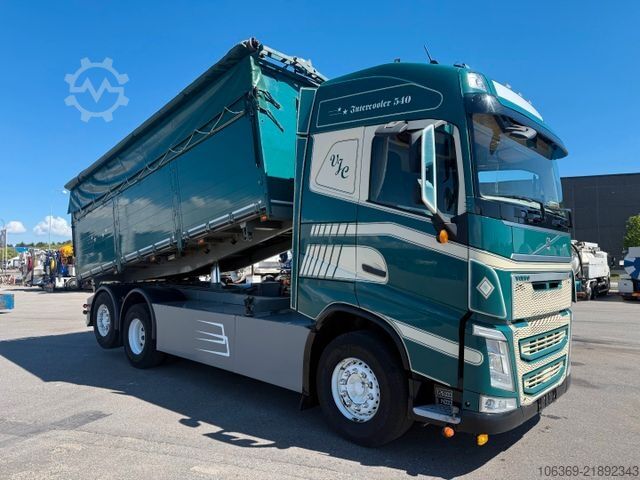 Tipvogn VOLVO FH540 6x2*4 Tipper Ecotop Euro 6