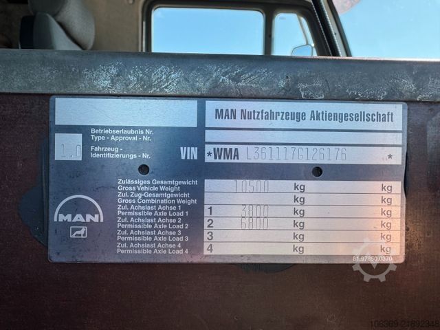 Anden MAN 10.224 4x2 Feuerwehrauto