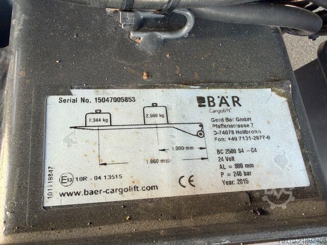 Vending-vélbíll Ewers PRASQ 18 Schwenkwand SAF LBW BÄR 2.500kg