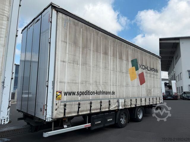 Rennandi presenningar Wecon APZ 218 BPW Achsen Schiebeverdeck