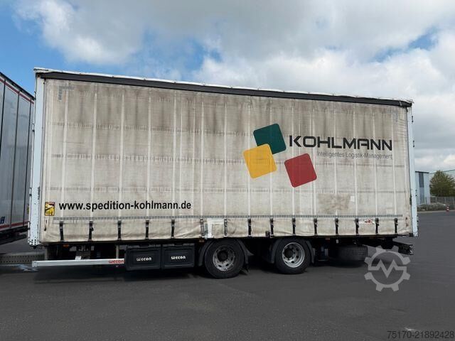 Rennandi presenningar Wecon APZ 218 BPW Achsen Schiebeverdeck