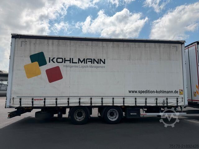 Rennandi presenningar Wecon APZ 218 BPW Achsen Schiebeverdeck