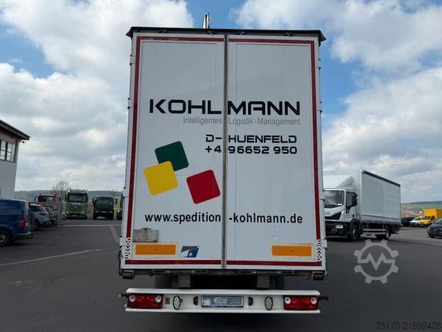 Rennandi presenningar Wecon APZ 218 BPW Achsen Schiebeverdeck