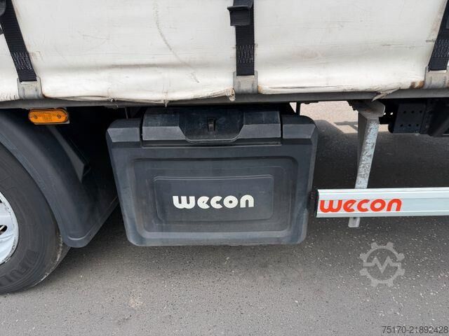 Rennandi presenningar Wecon APZ 218 BPW Achsen Schiebeverdeck