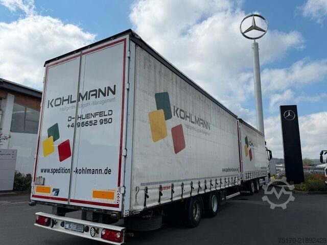 Rennandi presenningar Wecon APZ 218 BPW Achsen Schiebeverdeck