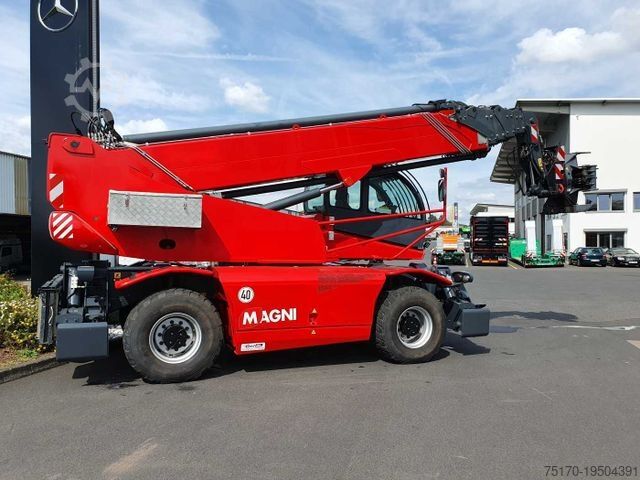 Cargadora de ruedas MAGNI Magni RTH 5.35 SH / Fällkran / nur 2.034h