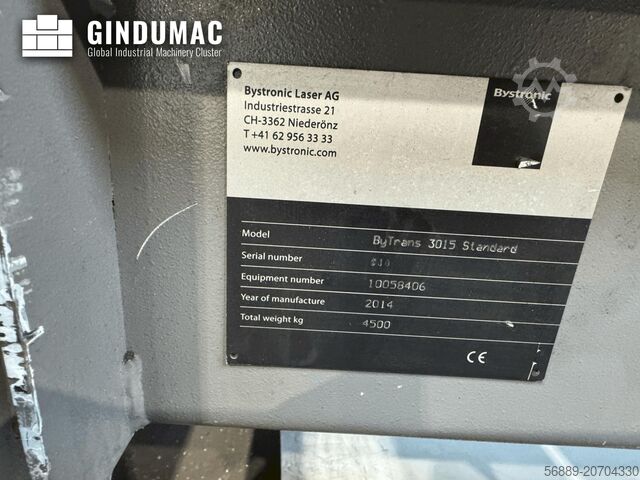 Système d'automatisation Bystronic ByTrans 3015 Standard