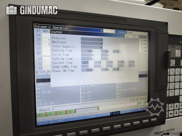 Swiss Type Turning Machine Citizen Cincom M16-4M8