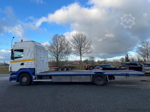 Prikolice platforme Scania R 340 B 4X2 Platform (90cm high)/ Full Air Susp...