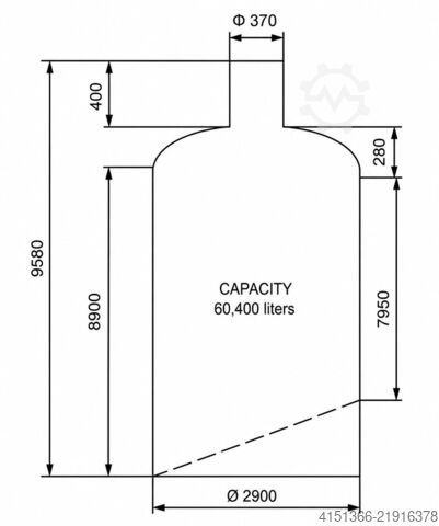Tangki penyimpanan Stainless steel tank 50ton-400ton