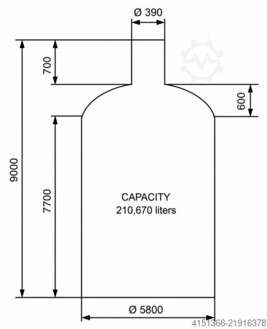 Tangki penyimpanan Stainless steel tank 50ton-400ton