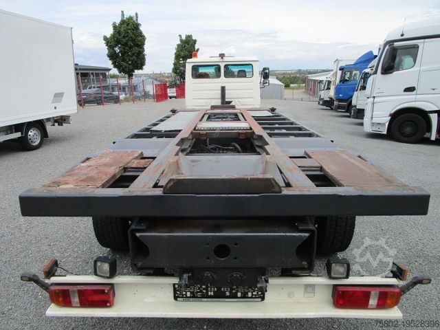 Vélbíll með skiptanlega yfirbyggingu MERCEDES-BENZ Kögel WBH 25P*Wiesel+Umsetzer+BDF+or*