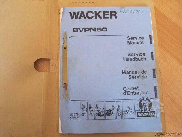 Vibrācijas plāksne Wacker BVPN 50