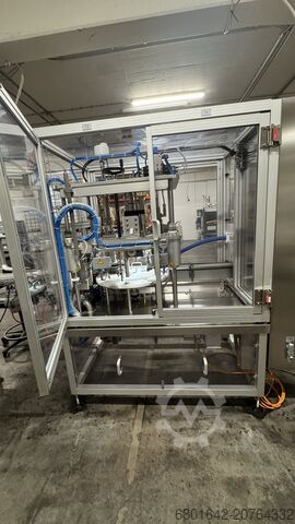 Container filling system line Shishatabak Komplettlinie Abpacklinie diverse